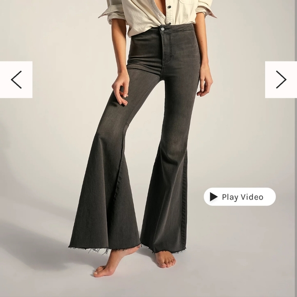 Free People Denim - Free People bellbottom